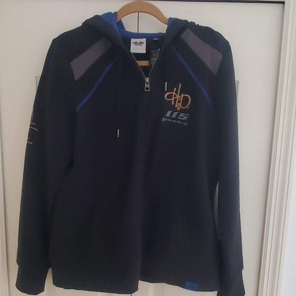 Harley Davidson Zip Up Sweatshirt